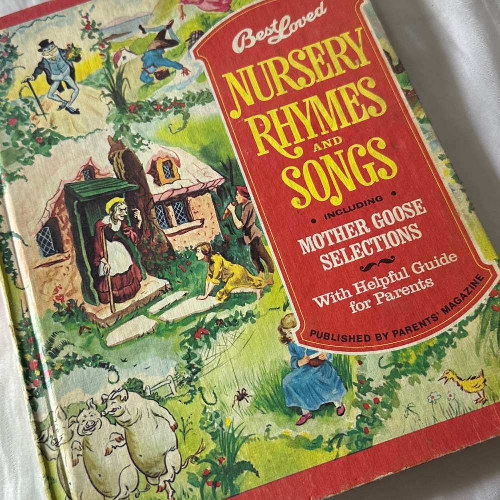 Parents‎ Magazine Nursery Rhymes and Songs Kids Fair 1974 Mother Goose Nostalgia